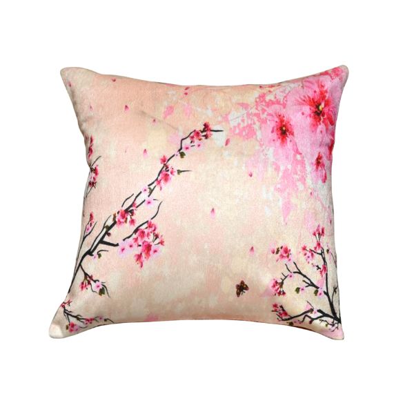 INDIAN DIGITAL PRINTED VELVET CUSHION COVER SOFA BED BACK PILLOW COVER